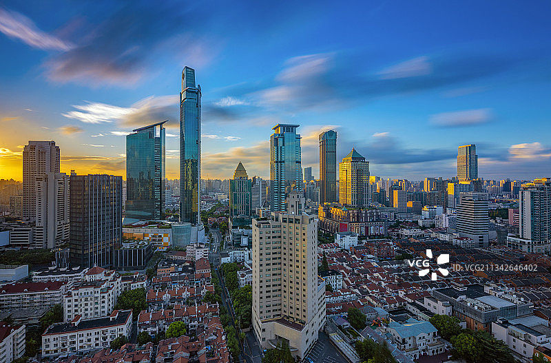 上海城市景观图片素材