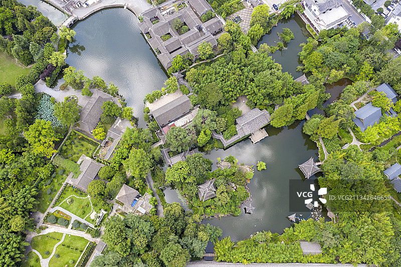 江苏如皋水绘园图片素材