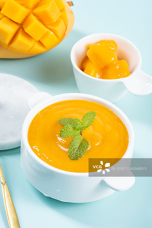 新鲜芒果原浆图片素材