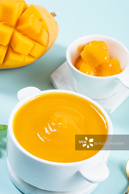 新鲜芒果原浆图片素材