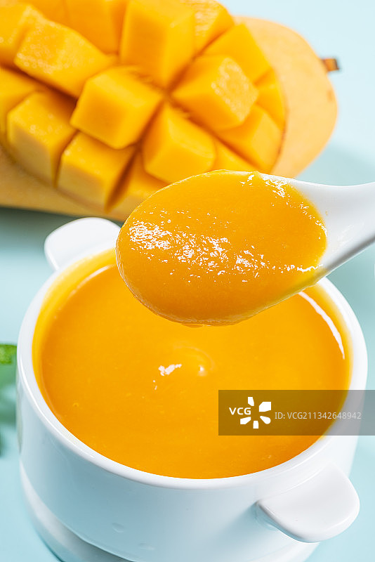 新鲜芒果原浆图片素材