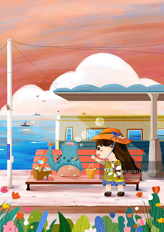 儿童插画图片素材