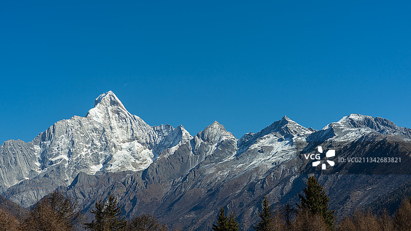 四姑娘山图片素材