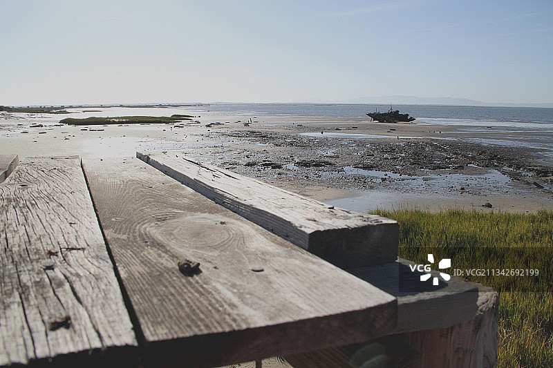 葡萄牙海滩晴空美景图片素材