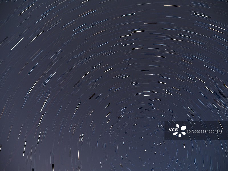 土耳其夜空星迹图片素材