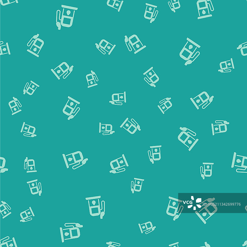 绿色加油站图标图片素材