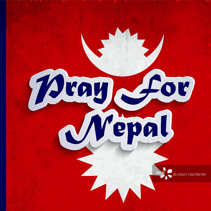 尼泊尔地震图片素材