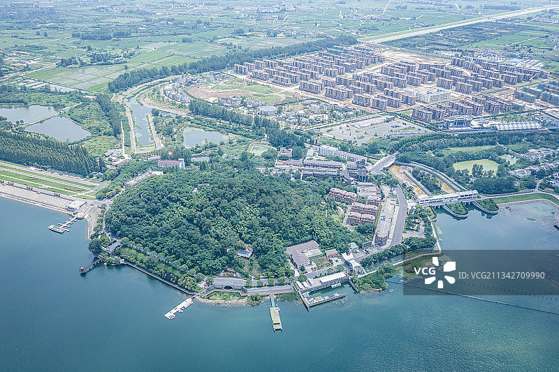 江苏省南京市六合区金牛湖景区图片素材