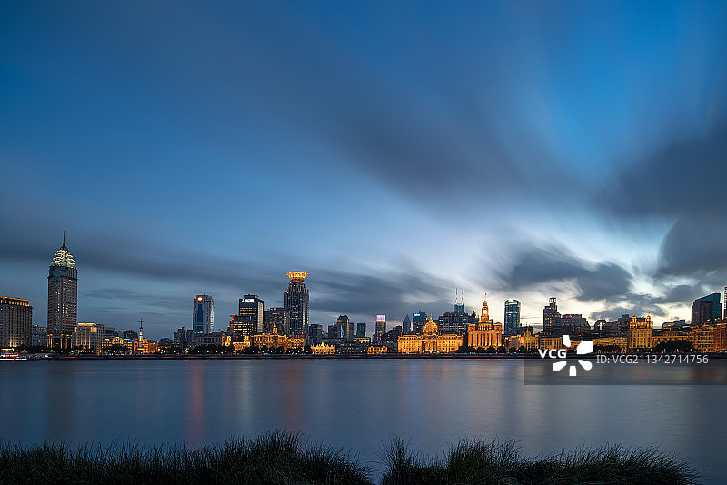 百年外滩城市风光全景天际线图片素材