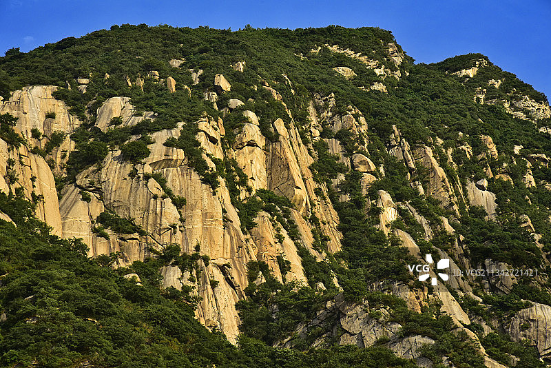 “奇险天下第一山”陕西“西岳”华山图片素材
