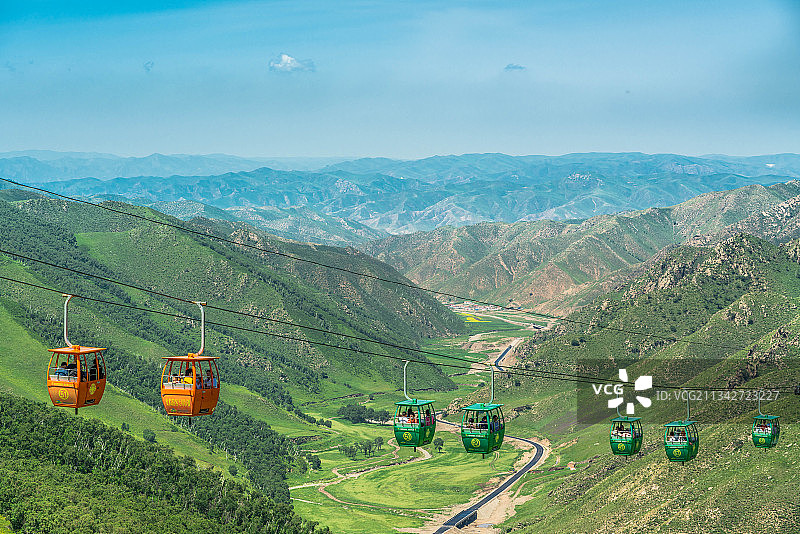 内蒙古黄花沟草原自然景区风景图片素材