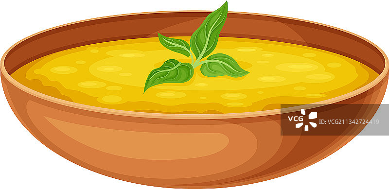 印度扁豆浓汤图片素材