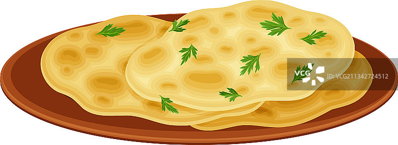 印度薄饼图片素材