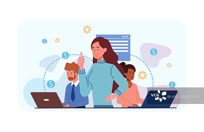 老板奖励员工完成目标图片素材