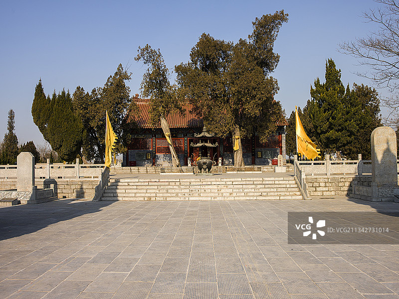 中国河南省周口市鹿邑县老子故里图片素材