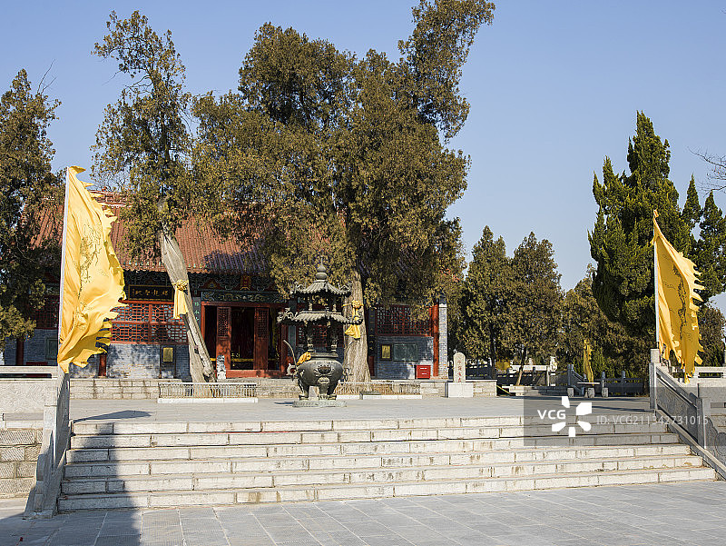 中国河南省周口市鹿邑县老子故里图片素材