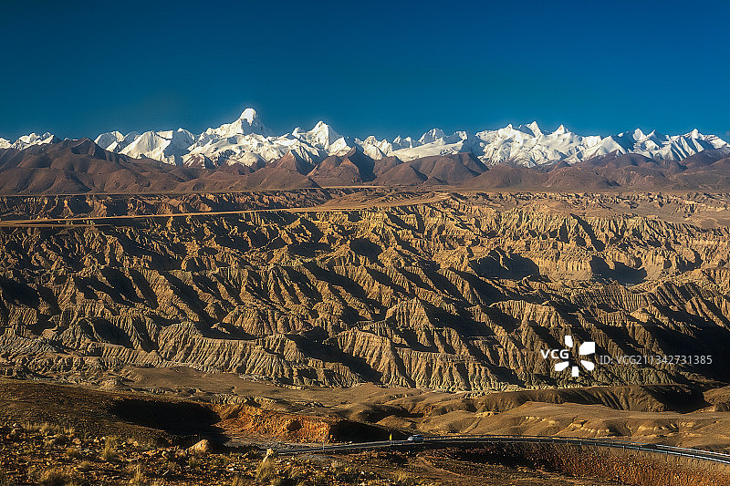 扎达土林图片素材