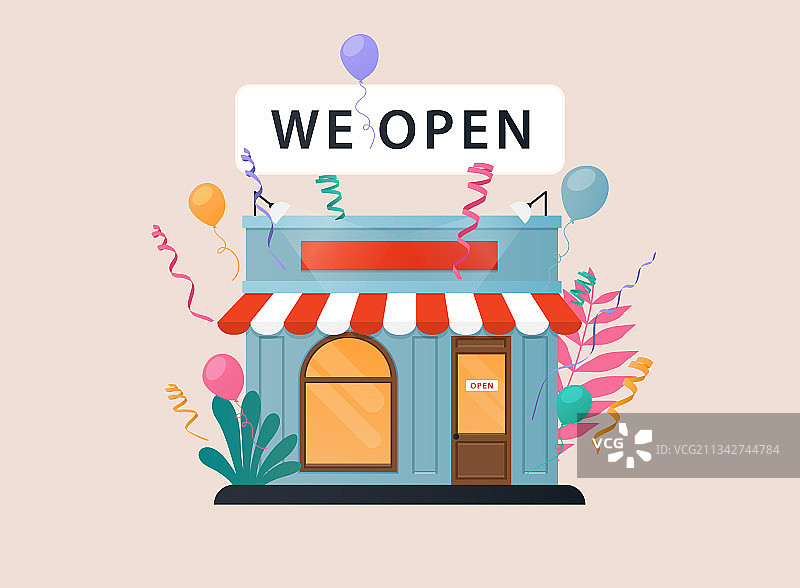 店铺开业宣传banner海报图片素材