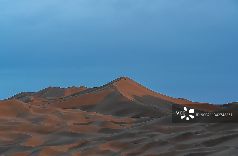 鄯善 落日沙漠图片素材