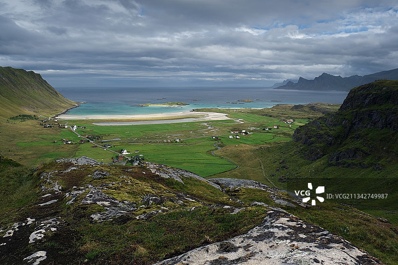 罗弗敦群岛风光，挪威图片素材