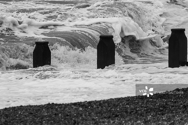 英国坎伯桑兹雪景图片素材