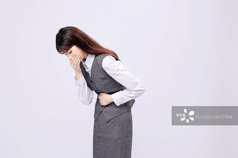 穿着职业西服的亚洲美女图片素材