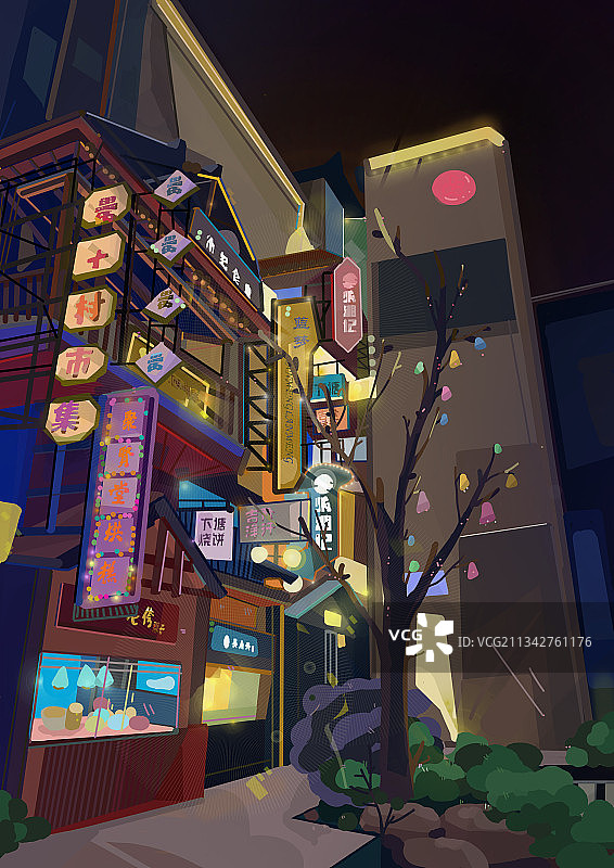 街头景观图片素材