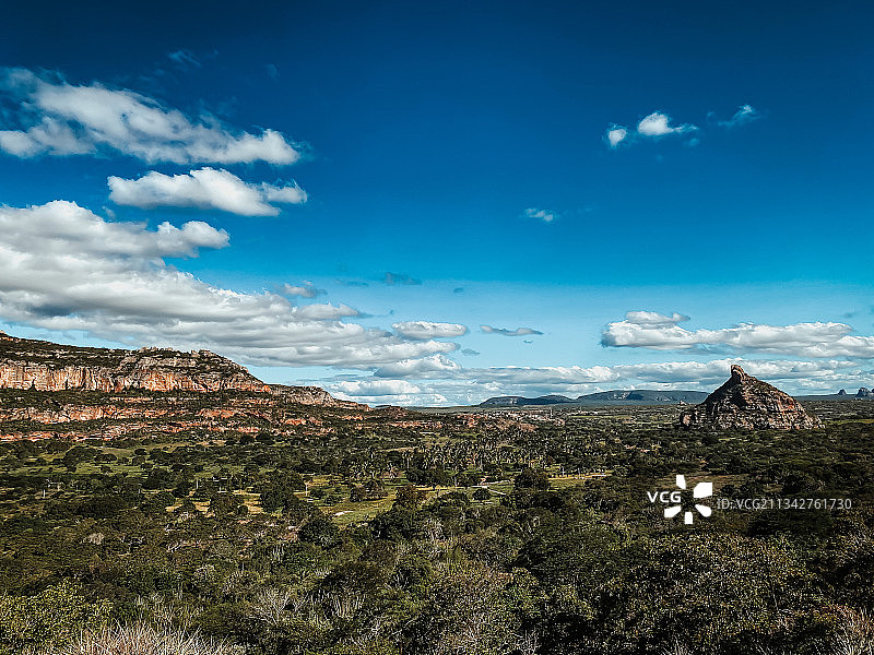 巴西的蓝天风景图片素材