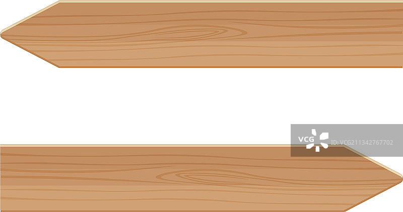 指向不同方向的两支木箭图片素材