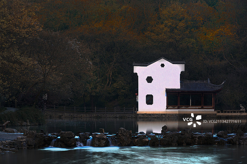 南京珍珠泉图片素材