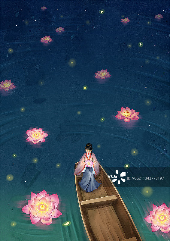 中元节图片素材