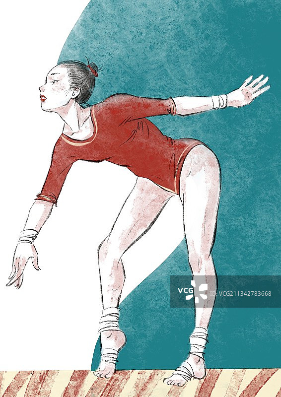 平衡木图片素材