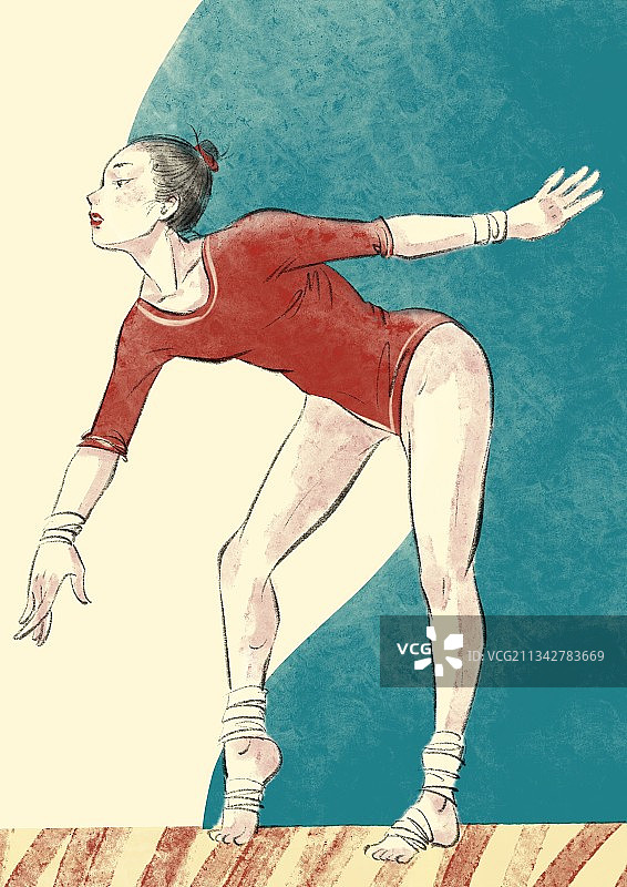 平衡木图片素材