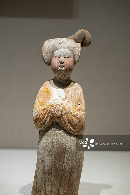 深圳博物馆古代馆 陶俑图片素材