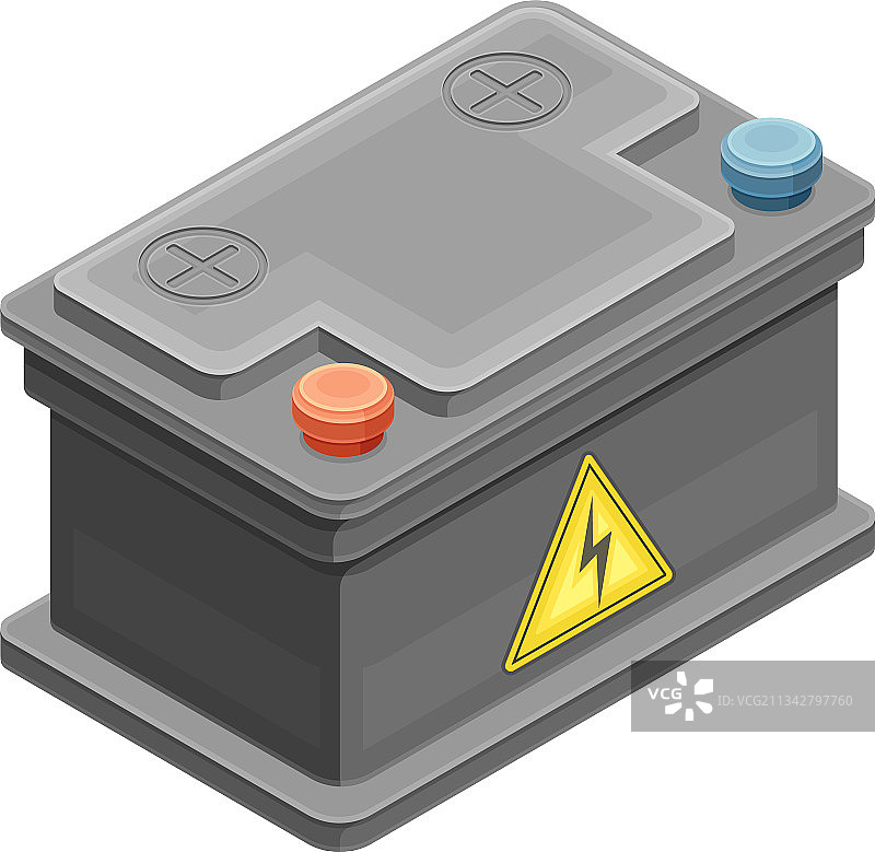 汽车充电电池，作为电力设备图片素材