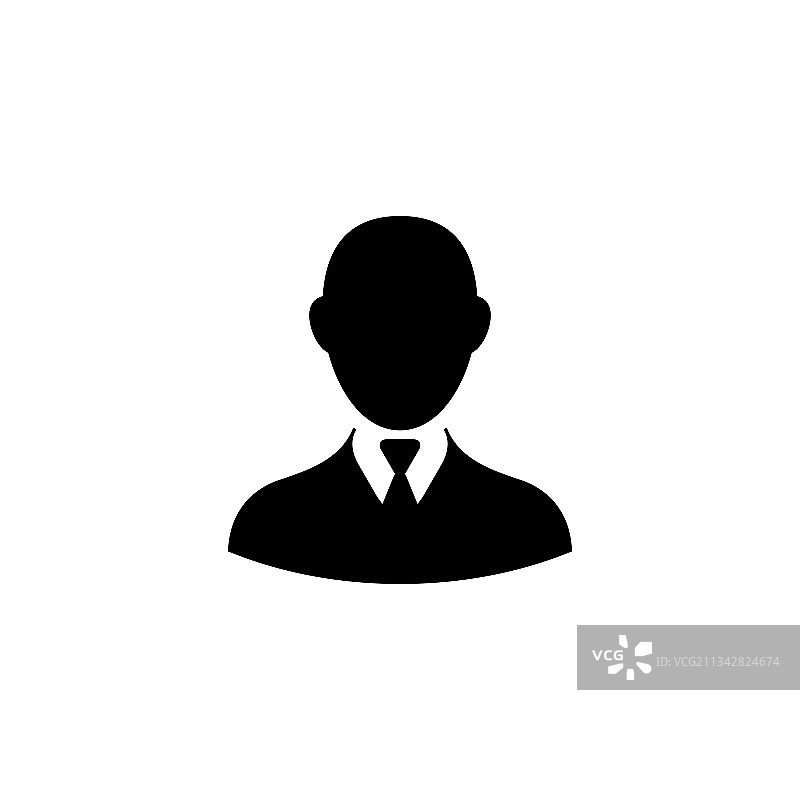 男人图标用户符号商务人士标志图片素材