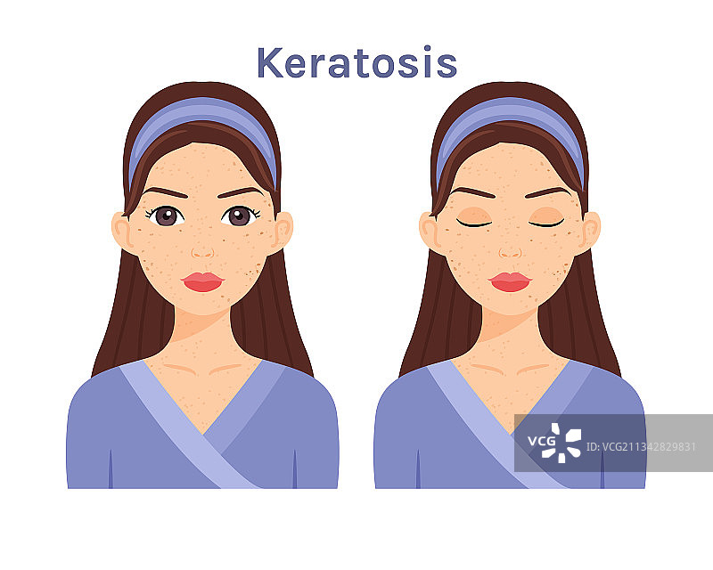 美丽的棕发女人图片素材