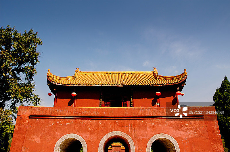 湖南永州市宁远县，九嶷山，舜帝陵，中华始祖，舜陵庙图片素材