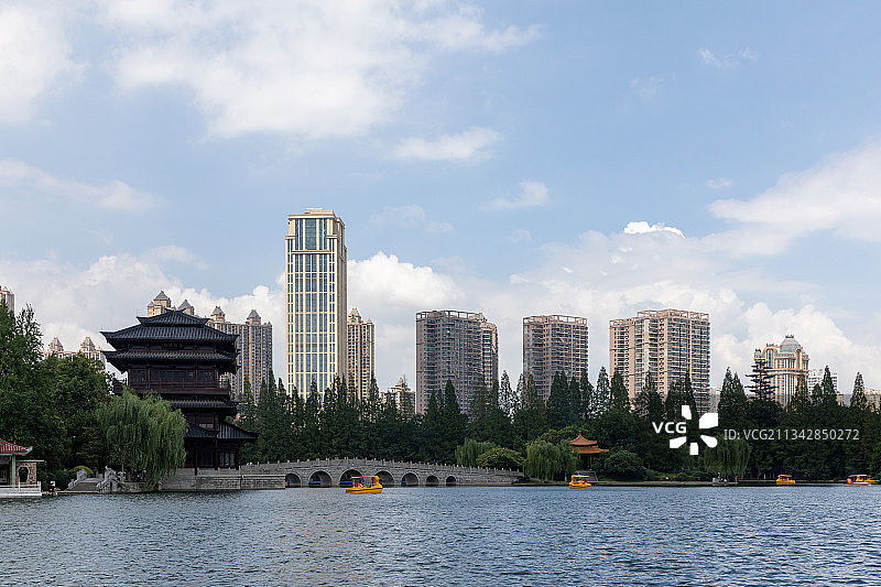 合肥市逍遥津公园图片素材