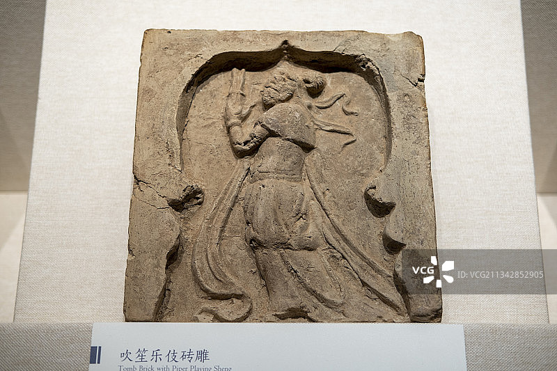 汉代画像砖图片素材