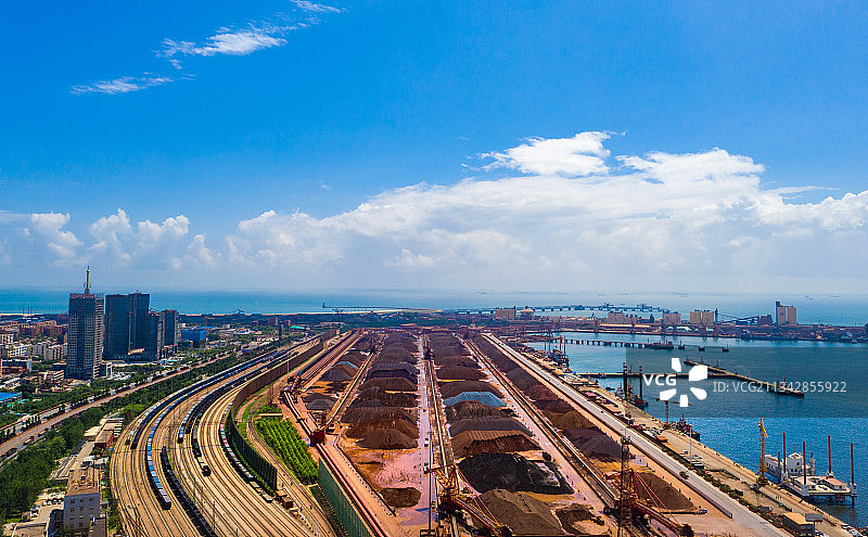 日照港港区图片素材