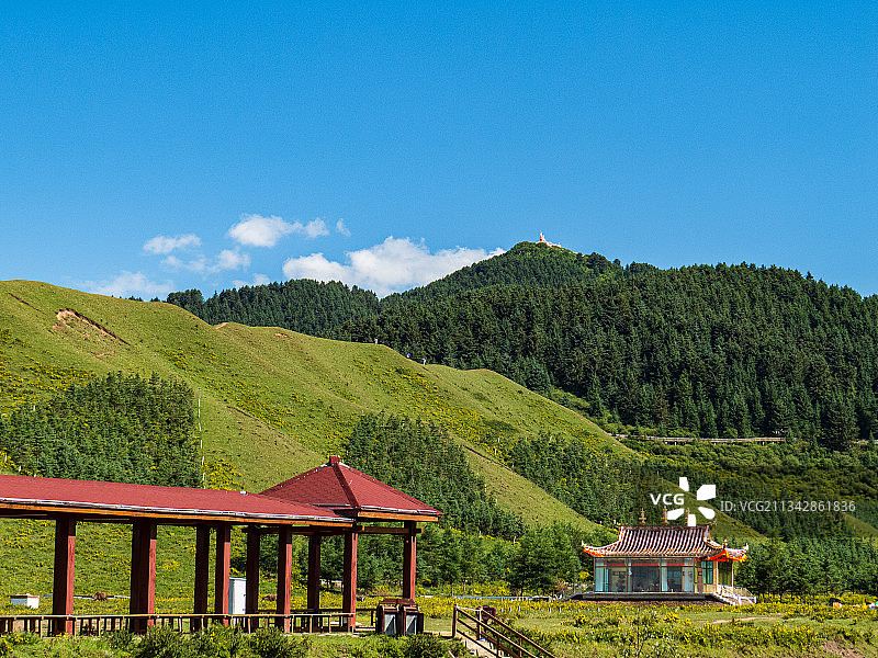当周草原风景区图片素材