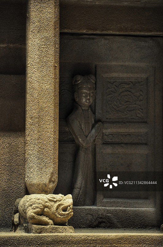 四川泸县宋代石刻博物馆 泸县宋墓图片素材