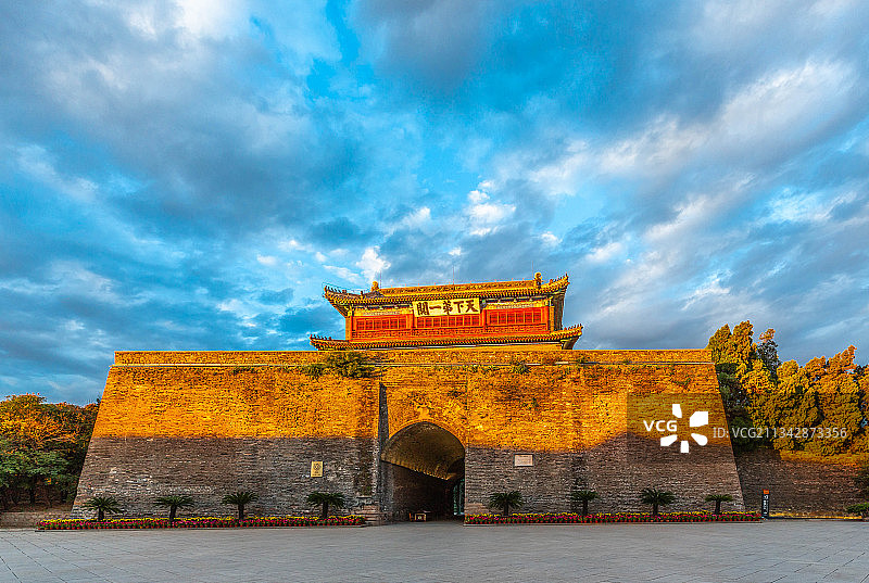 中国天下第一关建筑风景图片素材