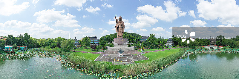 江苏如皋东方大寿星园图片素材