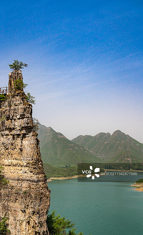 河北易水湖的风景图片素材