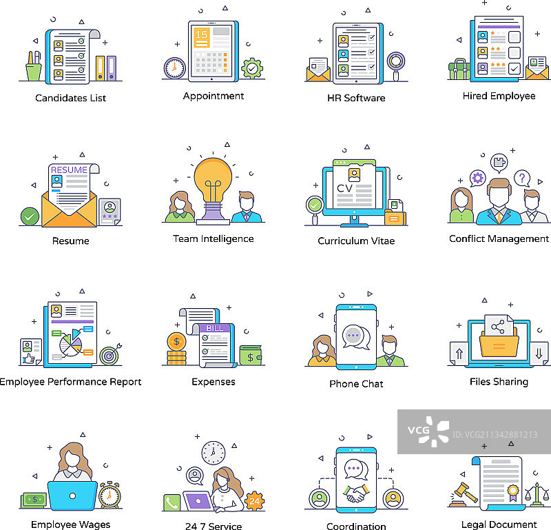 工作场所与团队合作图片素材
