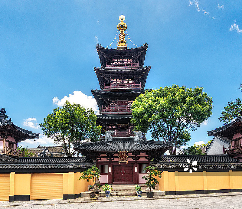 苏州市寒山寺图片素材