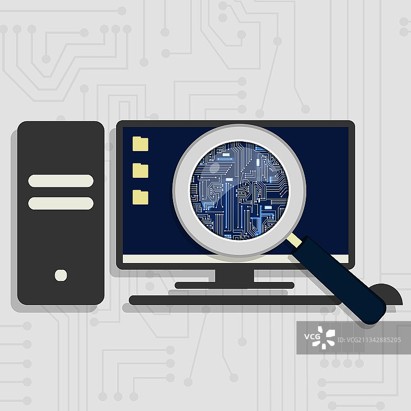 扩展电子线路图片素材