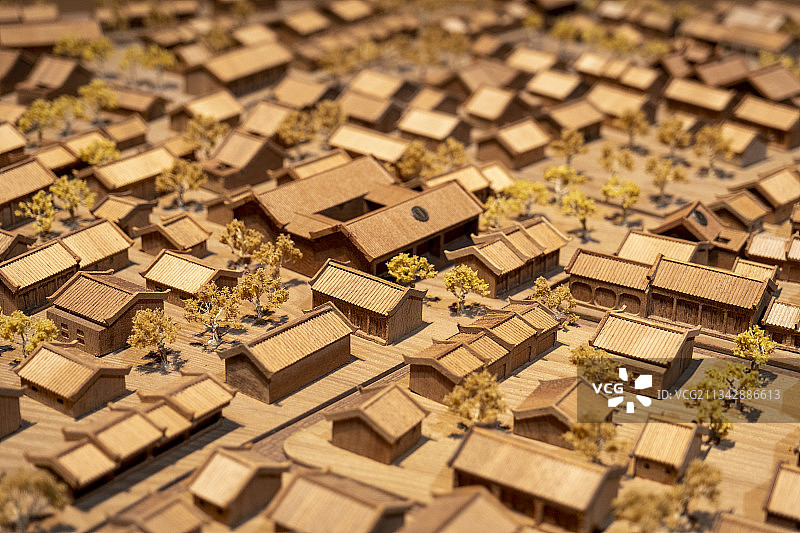 古城模型图片素材